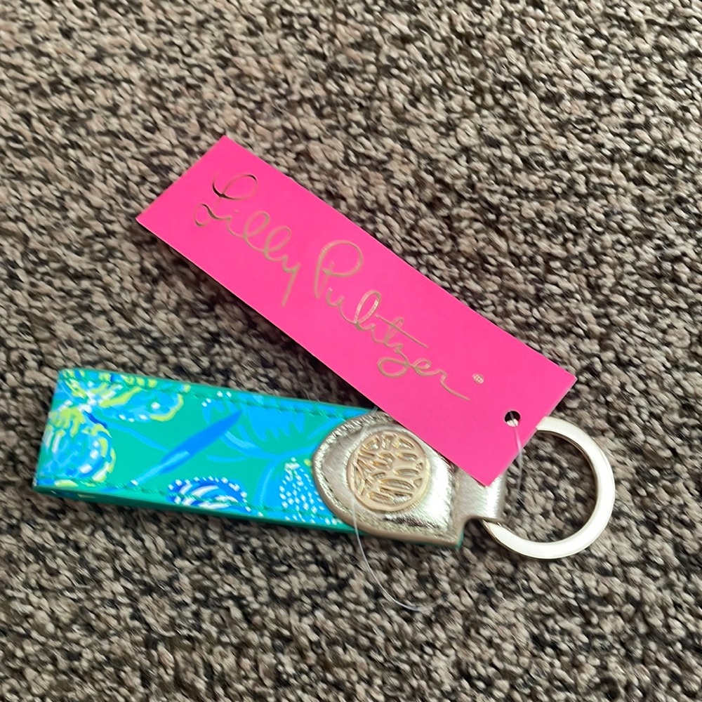 Lilly Pulitzer Tassel Key Fob